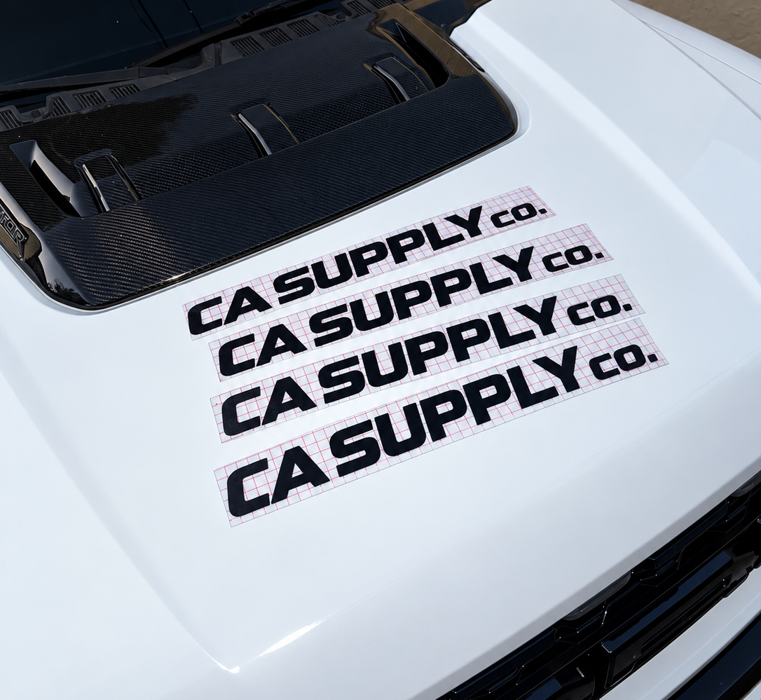 CAsupplyco (21in) vinly decals x2