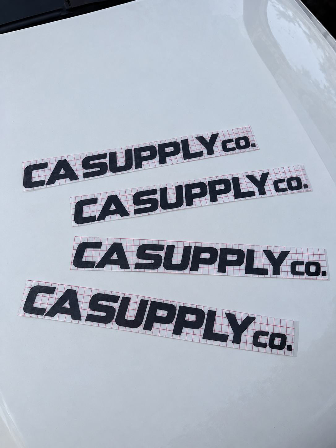 CAsupplyco (21in) vinly decals x2