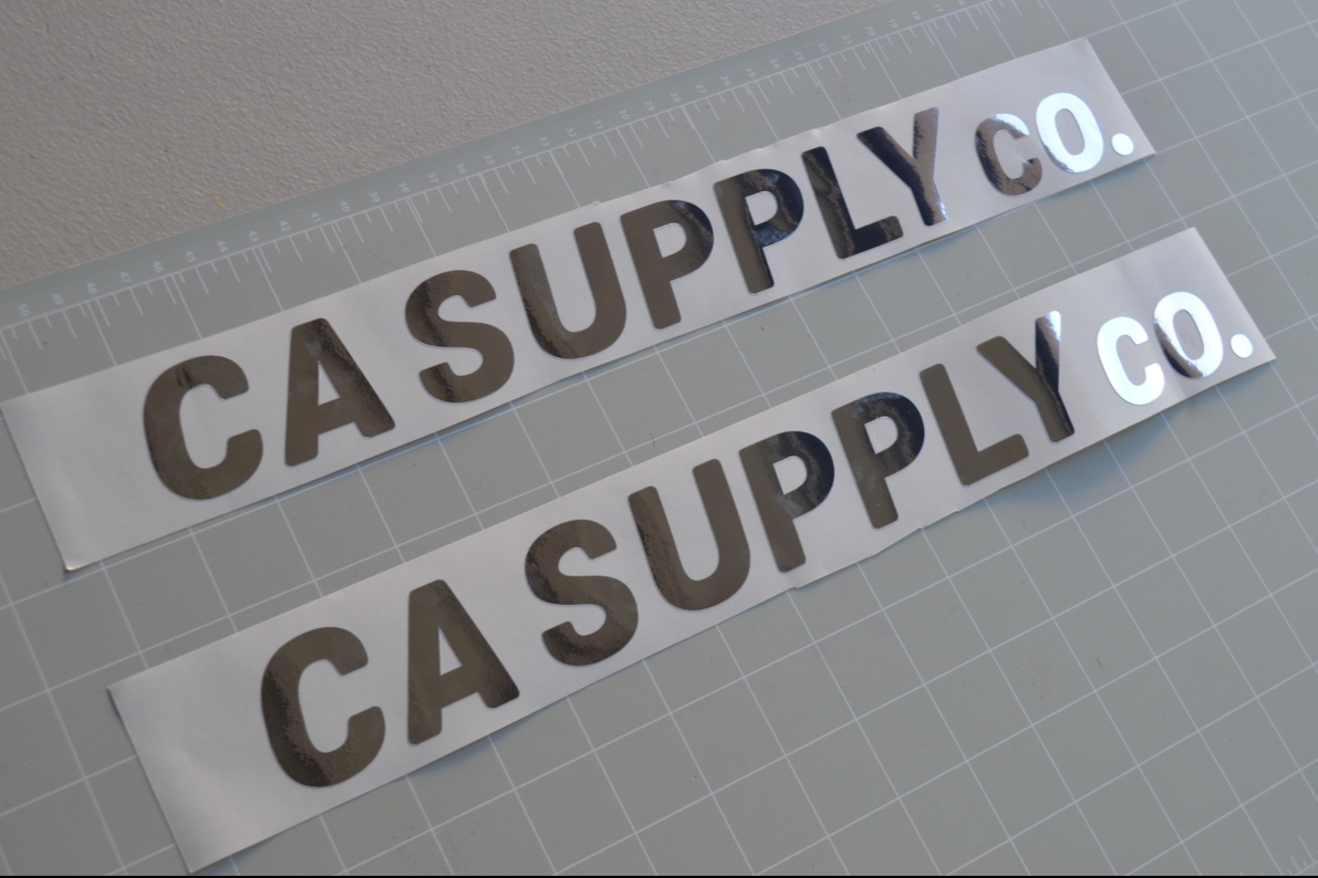 CAsupplyco. vinyl decal